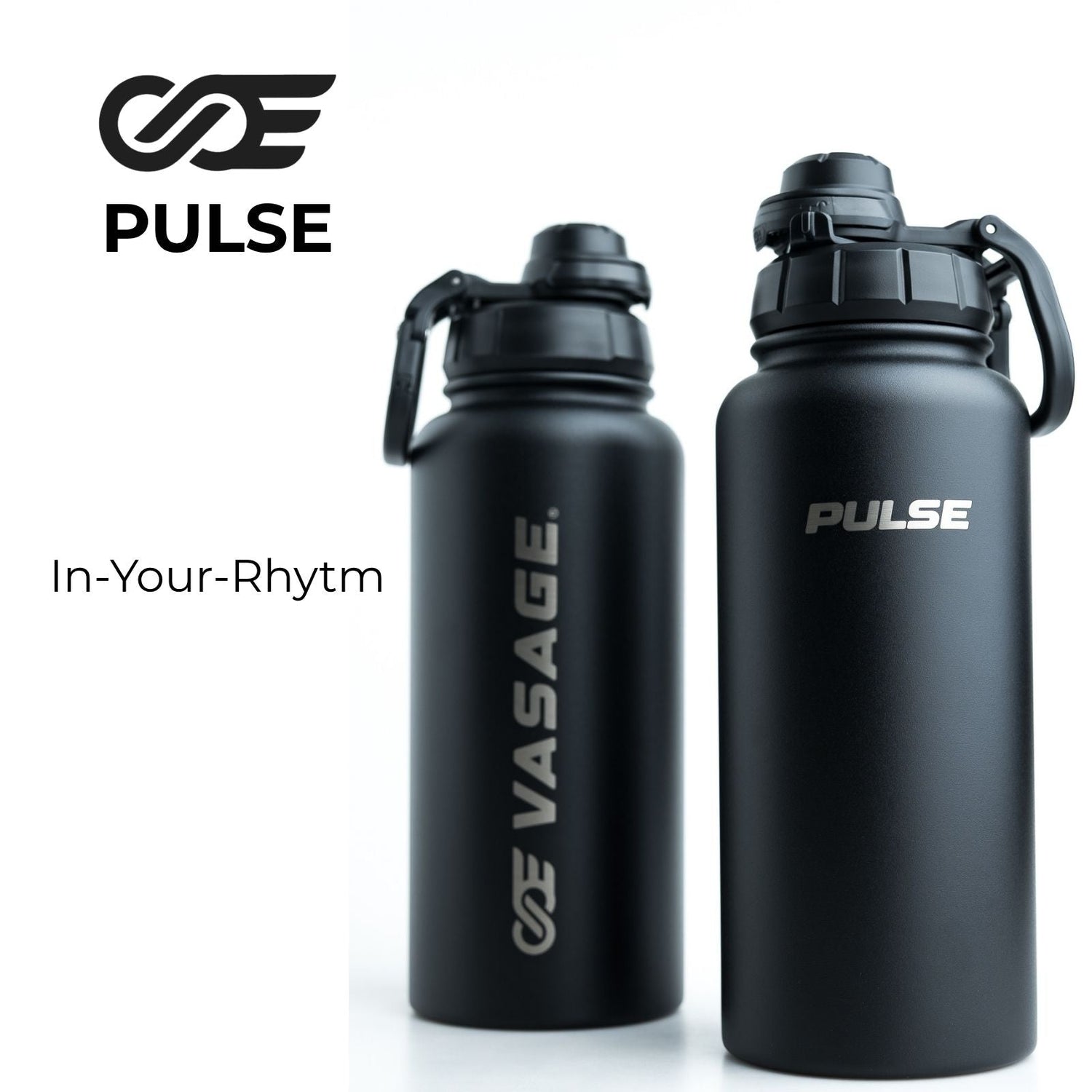 PULSE 946 ml. Combina resistencia, rendimiento y un diseño funcional para acompañarte en cada entrenamiento, aventura o día de trabajo.