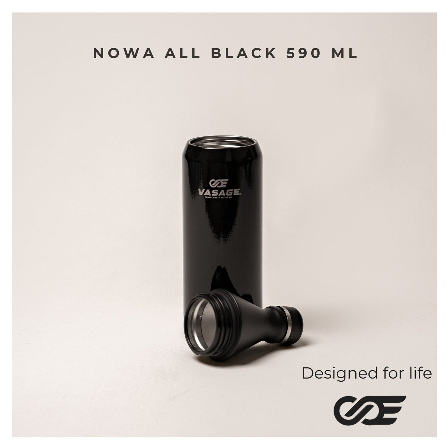 NOWA. All Black 590 ml