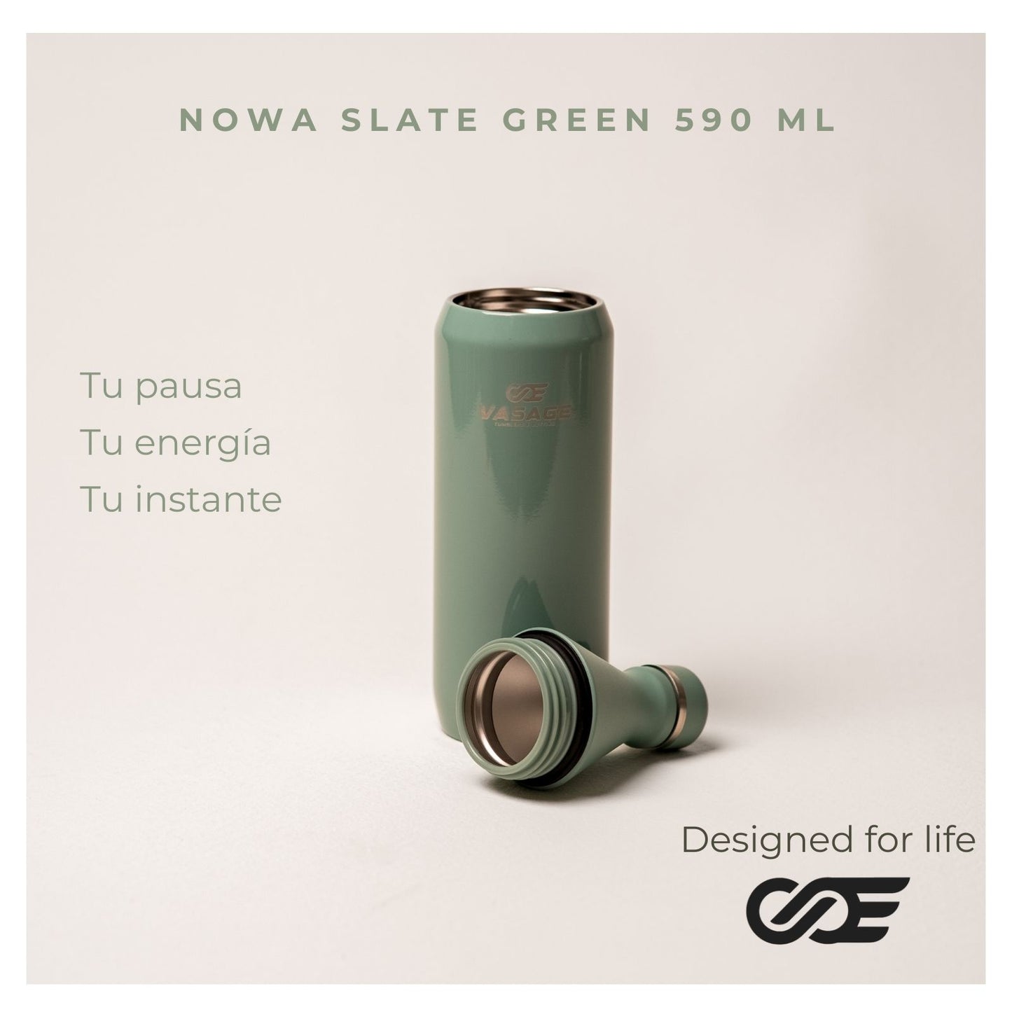 NOWA. Slate Green 590 ml