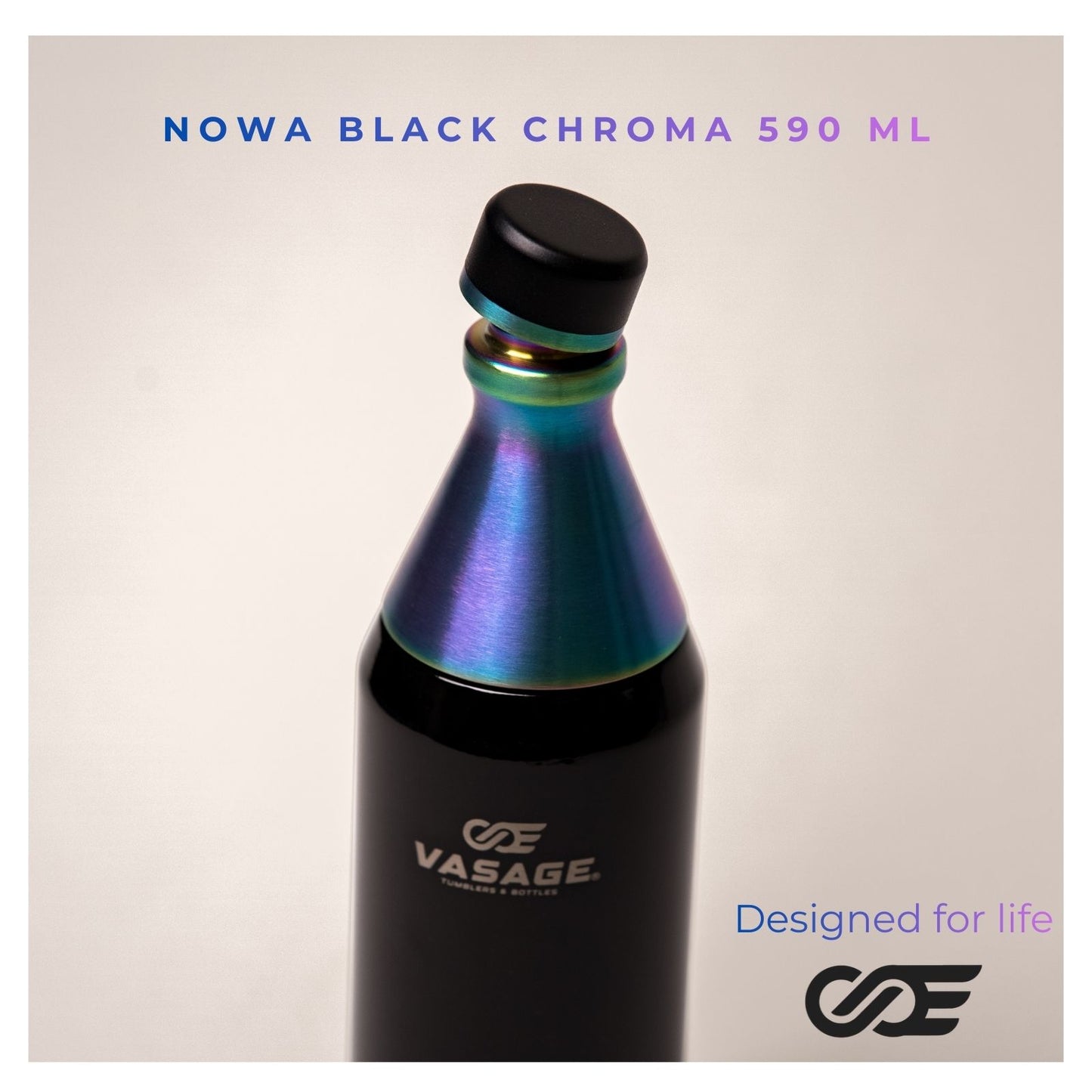 NOWA. Black Chroma 590 ml