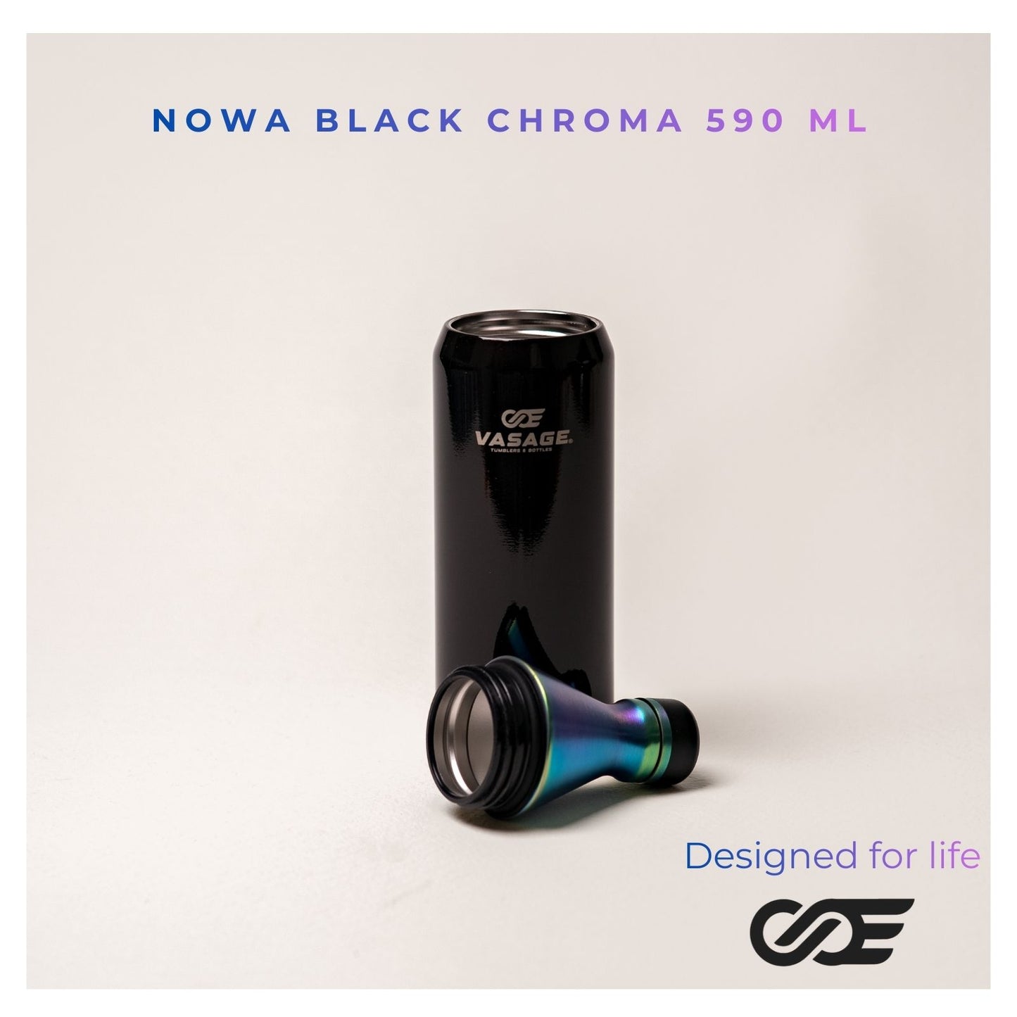 NOWA. Black Chroma 590 ml