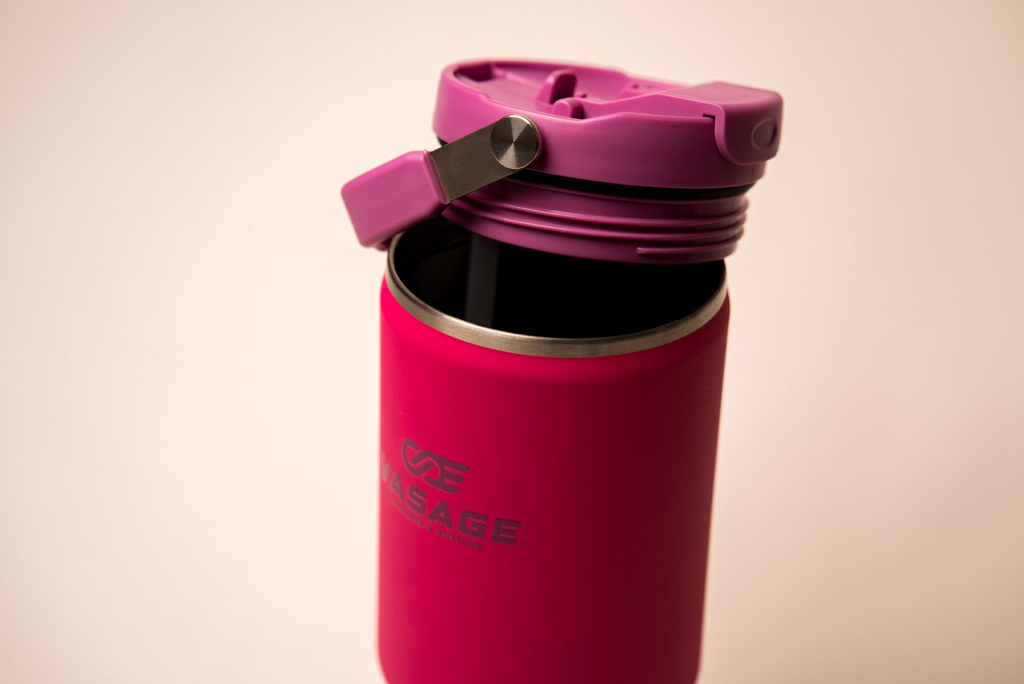 Presence Fuchsia. Vaso térmico de acero inoxidable 1,18 L
