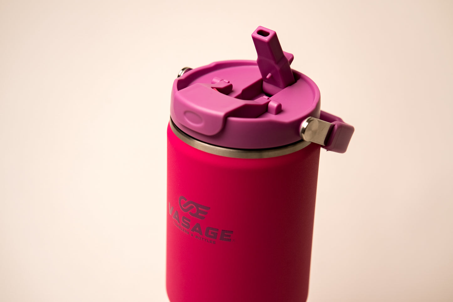 Presence Fuchsia. Vaso térmico de acero inoxidable 1,18 L