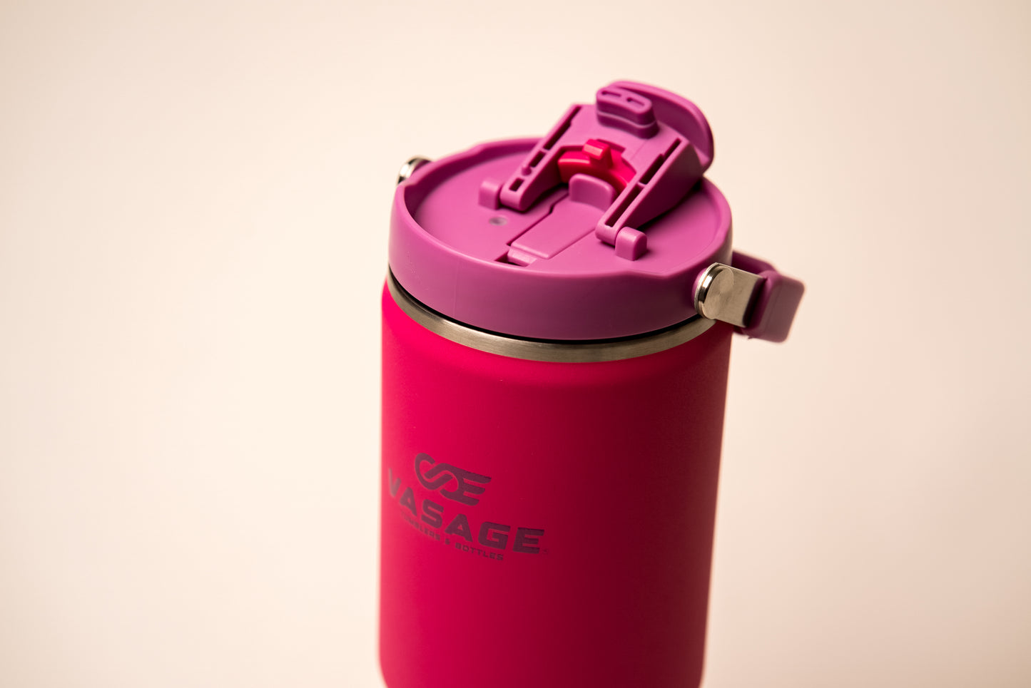 Presence Fuchsia. Vaso térmico de acero inoxidable 1,18 L